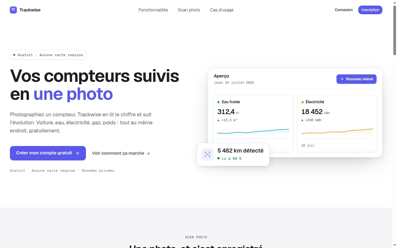 Capture de trackwise.tjacques.com